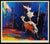 Impressionist Late 20th Century Nicola SIMBARI Embossed Color Serigraph Large Signed Cheval Blanc Horse Artwork, Nicola Simbari For Sale - Image 3 of 6