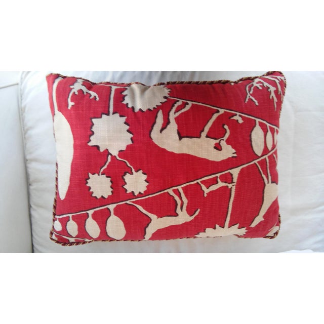 Red Southwestern Style Pillows - A Pair Chairish