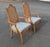 Brown Vintage Cane Back Dining Arm Chairs - Set of 2 For Sale - Image 8 of 10