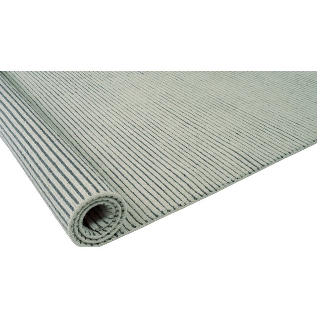 Hand-Knotted Rug in Wool by Murano Shutters For Sale - Image 4 of 6