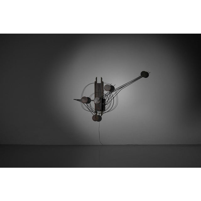 Kinetic Wall Sculpture by Christoph Bollinger, 1974 For Sale - Image 14 of 18