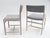 Set of Chairs in Whitened Oakwood & Kvadrat Fabric For Sale - Image 6 of 18