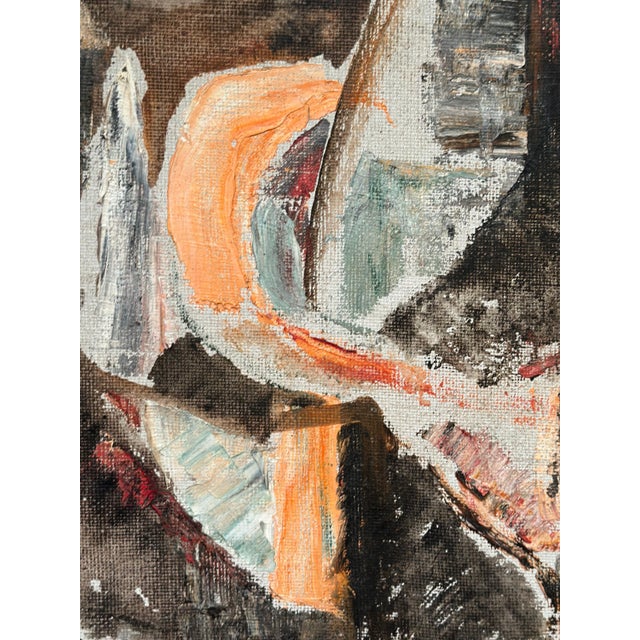 Eivor Lindberg, Abstract Composition, 1967, Oil on Canvas, Framed For Sale - Image 9 of 18