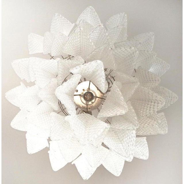 Italian Murano Glass Chandelier, 1970s For Sale - Image 11 of 16