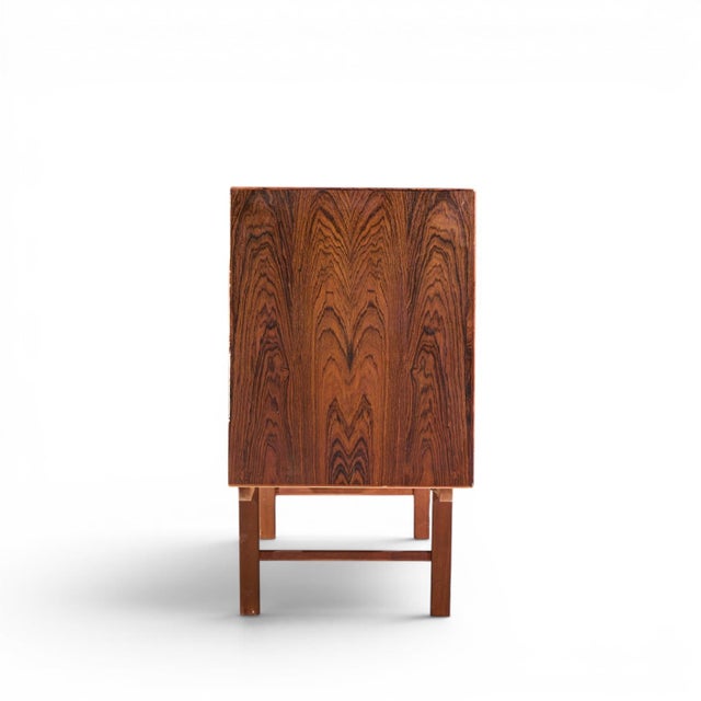 Erik Wørts Erik Wørts Ladoga Mid Century Swedish Rosewood Credenza For Sale - Image 4 of 10