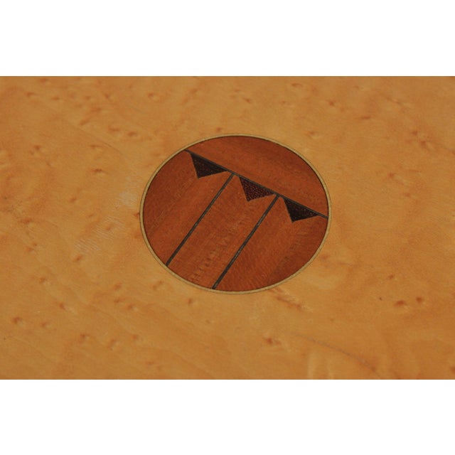 Rustic Studio Mixed Wood Desktop Cigar Humidor For Sale - Image 3 of 18