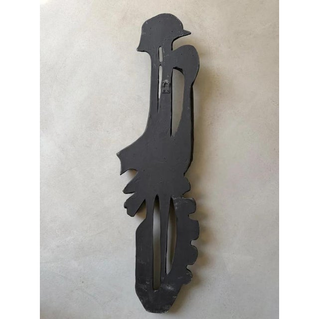 Brutalist Wall Sculpture with Birds Ars Munda For Sale - Image 9 of 10
