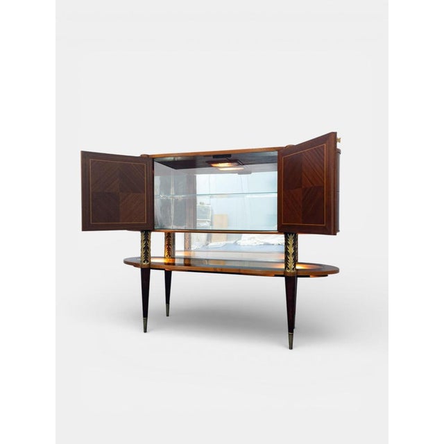 Mid-Century Italian Sideboard or Bar Cabinet by Pierluigi Colli, 1940s For Sale - Image 6 of 18