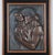 Excellent Condition Sculpture and Frame Bill Mack "Embrace" Framed Wall Sculpture Bronzed Mixed Metal Media Limited...