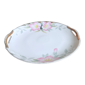 Antique, Early 20th Century Noritake Japan Azalea Porcelain Serving Plate