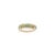1.59ct Stackable Natural Emerald Half Eternity Band Ring Size 4 in Solid 14k Gold For Sale - Image 9 of 15