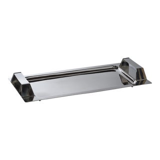 Berkane Rectangular Bar Tray with Horn Trim For Sale