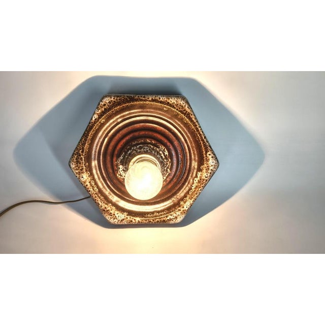 Ceramic Mid-Century Wall Lamps by Hustadt Leuchten, 1960s For Sale - Image 7 of 14