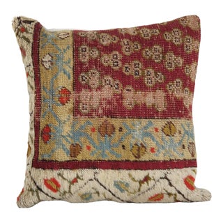 Turkish Oushak Wool Pillow Cover For Sale