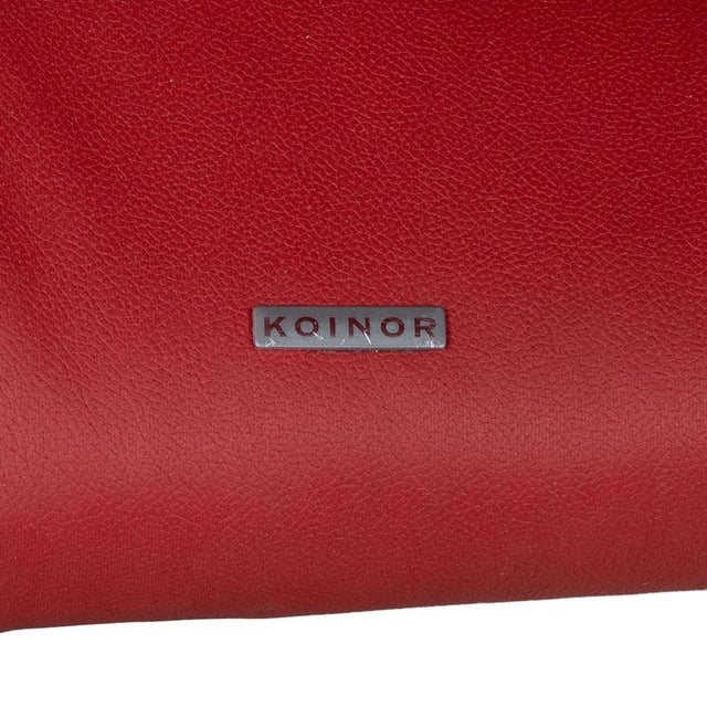 Rossini Set in Gavin 107 Vegan Leather Three-Seater and Two-Seater in Red with Manual Function Sofa Couch from Koinor, Set of 2 For Sale - Image 16 of 18