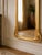 1970s French Rococo Gold Wood Floor Mirror For Sale - Image 6 of 13