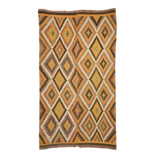 Semi-Antique Turkish Kilim Rug, 08'05 X 15'02 For Sale