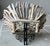 Late 20th-Century Adirondack-Inspired Branch & Twig Works Centerpiece Pedestal Bowl For Sale - Image 12 of 18