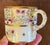 Antique Early 19th Century French Empire Paris Porcelain Coffee Cup or Can by Dihl Circa 1800 For Sale In New York - Image 6 of 17