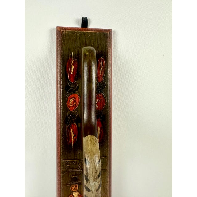 1950s Vintage Danish Decorative Mangle Board, 1950s For Sale - Image 5 of 11