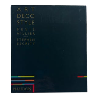 1990s Art Deco Style, Hardcover First Edition by Bevis Hiller and Stephen Escritt For Sale