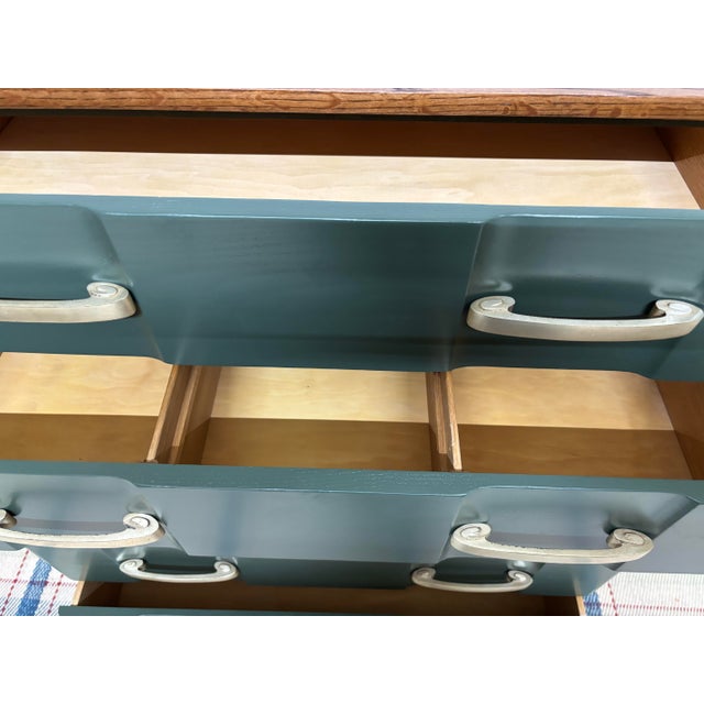 1960s Multi Drawer Chest For Sale In New York - Image 6 of 11