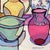 2020s Wonderful Life — Colorful Vintage Still Life With Pitchers and Vases For Sale - Image 5 of 7