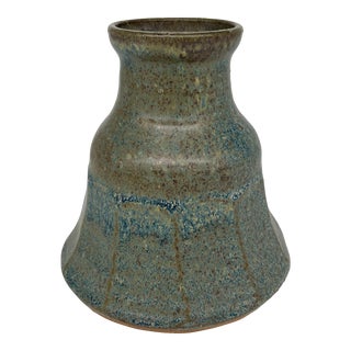 Mid Century Studio Pottery Vase For Sale