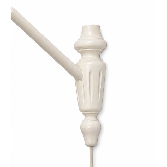 Model 1963 Swedish Mid-Century Modern Wall Lamps of Markslöjd Kinna Lace & Fringe Wall Sconces, Model - a Pair For Sale - Image 6 of 8