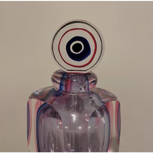 Submerged Murano Glass Parfum Bottle, 1980s For Sale - Image 4 of 6