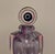 Submerged Murano Glass Parfum Bottle, 1980s For Sale - Image 4 of 6