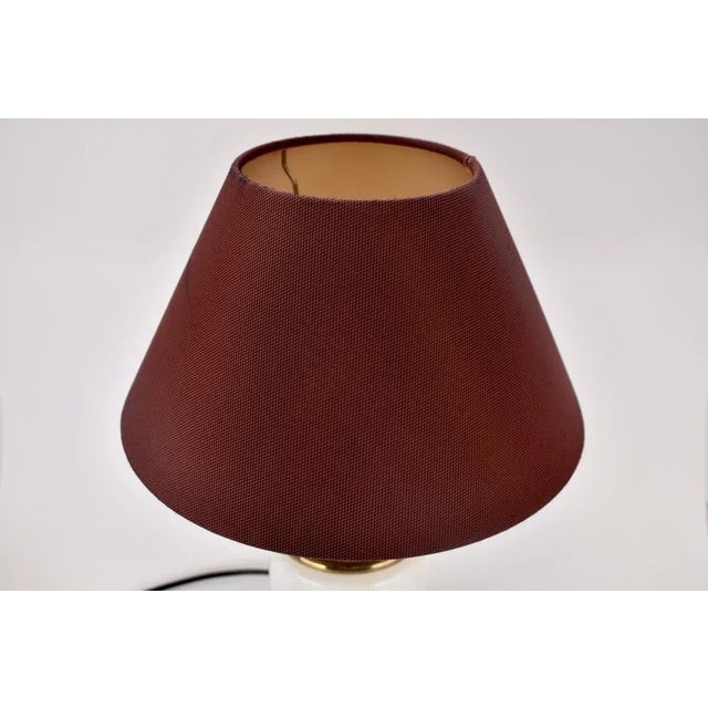 Italian Table Light with Illuminated Glass Base, 1960s For Sale - Image 10 of 11
