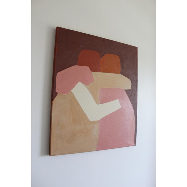 Bodasca, Don't Leave Me (Burgundy Version), 2026, Acrylic on Canvas For Sale - Image 6 of 13