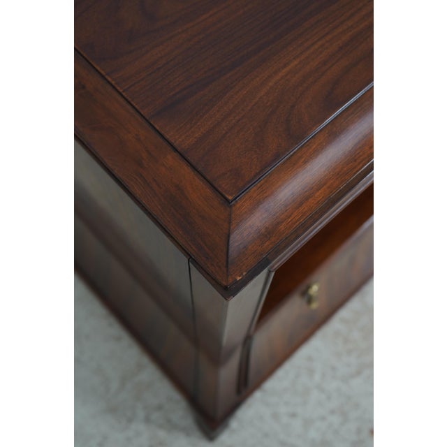 Wood American Drew Bob Mackie Mixed Wood Media Cabinet For Sale - Image 7 of 12