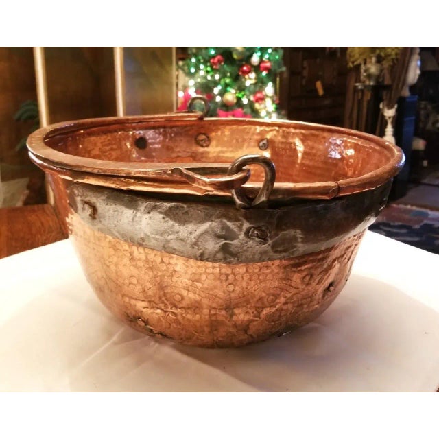 1940s Hammered Spanish Copper Kettle With Handle Chairish