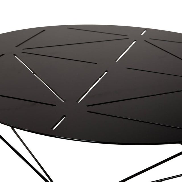 Steel Joco Coffee Table in Black Anthracite from Walter Knoll For Sale - Image 5 of 11