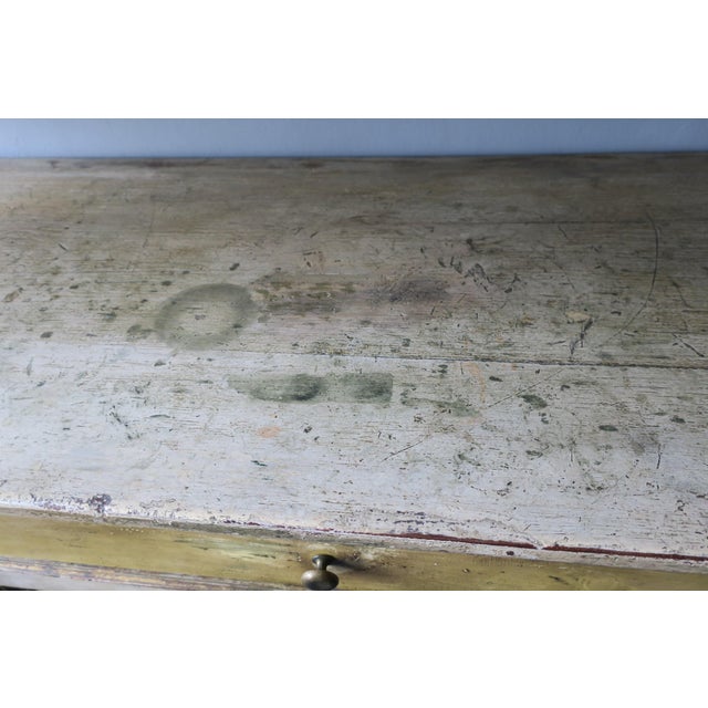 Wood Gustavian Painted Sideboard, Sweden, 1780 For Sale - Image 7 of 18
