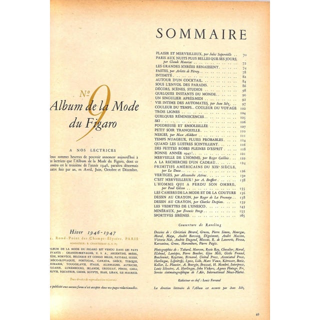 Jules Supervielle, Claude Mauriac, Jean Selz, Roger Caillois, dessins de Christian Bérard, Gruau, Pierre Simon, Mourgue...