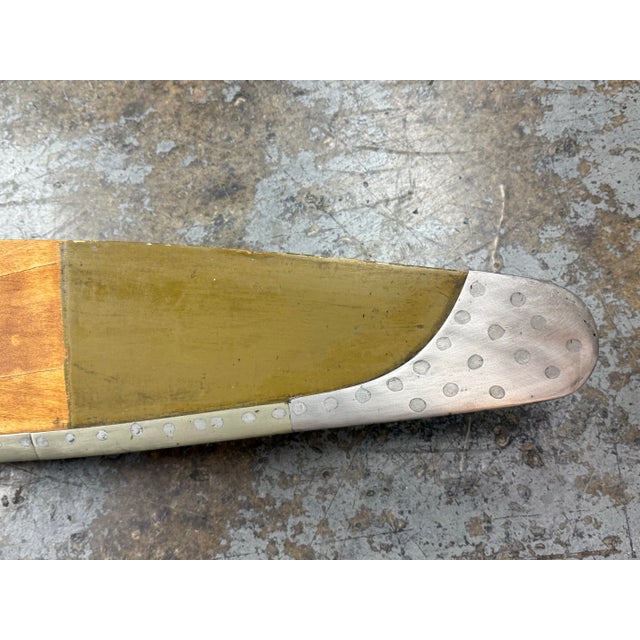 Wooden Aviation Propeller, Vintage For Sale In San Francisco - Image 6 of 12