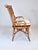 Antique American Victorian Wicker and Caned Settee or Courting Bench For Sale - Image 10 of 12