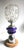 Blue 1950s Mid-Century Lamp Made of Glass, Onyx, and Marble For Sale - Image 8 of 15