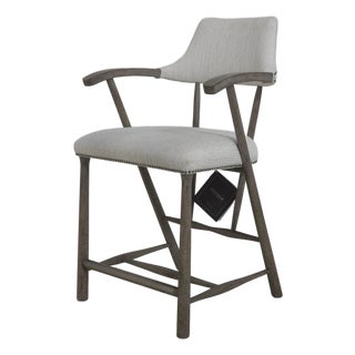 Hooker Linville Falls Stack Rock Modern Counter Stool For Sale