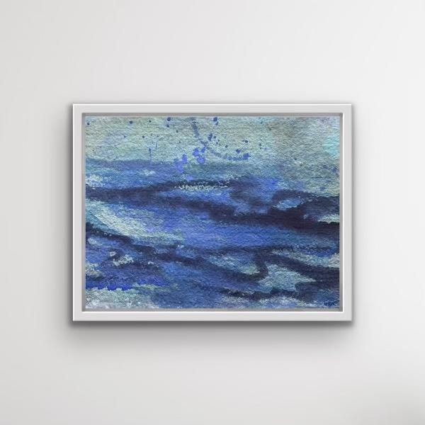 2020s Thriving, Botanical Painting on Cotton Paper For Sale - Image 5 of 5