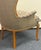 Textile Late 20th Century Upholstered Wingback French Chair For Sale - Image 7 of 10