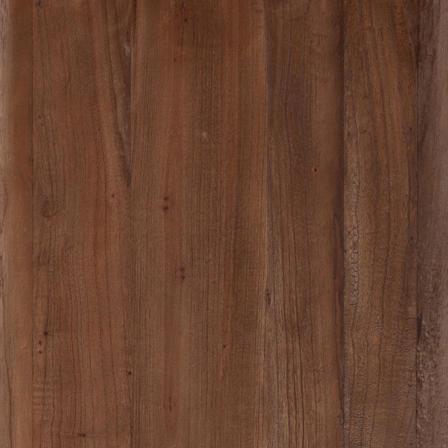 2020s Chestnut Waterfall Console Table For Sale - Image 5 of 5