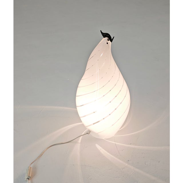 Vintage Murano Glass Table Lamp, 1970s For Sale - Image 13 of 15