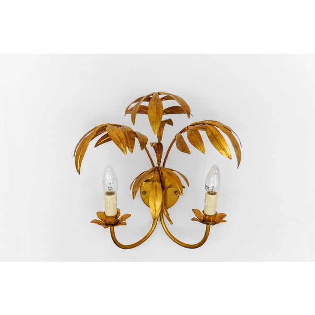 Large Vintage German Wall Light by Hans Kögl, 1970s For Sale - Image 9 of 13