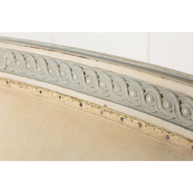 Paint Antique French Painted Double Bed, 1800s For Sale - Image 7 of 10
