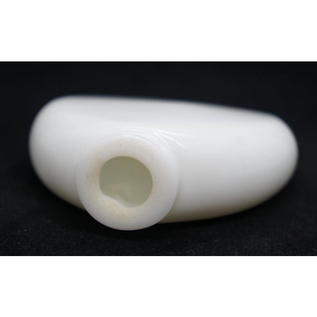 1920s Milk Glass Snuff Bottle For Sale - Image 10 of 13