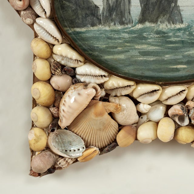 Antique Star Form Sailors Valentine For Sale In West Palm - Image 6 of 8